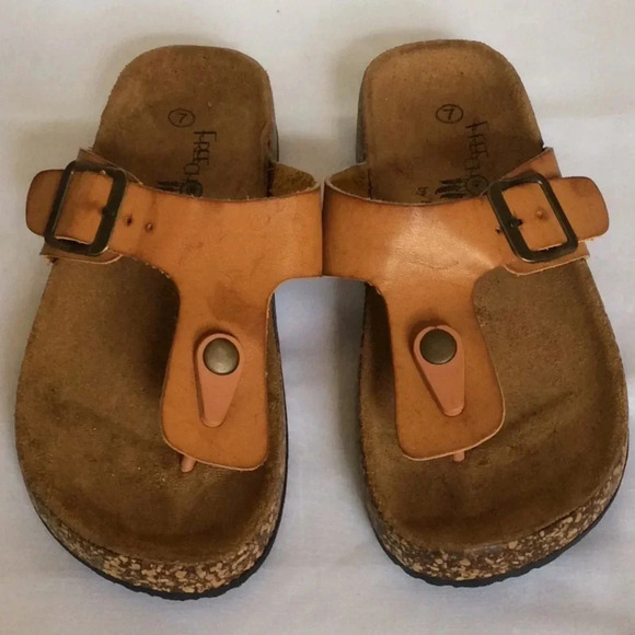 Free Choice by Elis Thong Sandals Size 7 - Picture 1 of 9